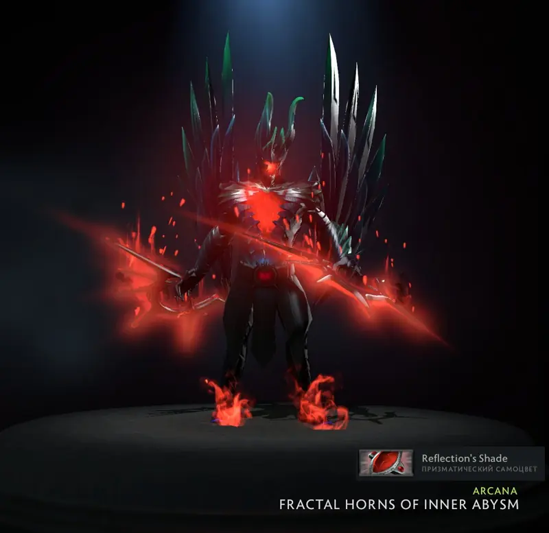 ✧・゚:*✧ Dota 2 Fractal Horns of Inner Abysm Arcana (Terrorblade) ✧・゚:*✧ Stock Meltdown ✧・゚:*✧