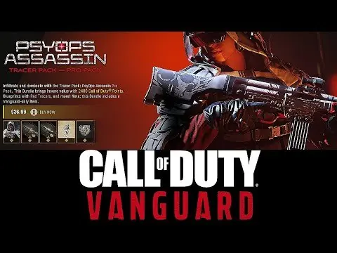 ✧・゚:*✧ Tracer Pack PsyOps Assassin Pro Pack - Call of Duty Vanguard Xbox ✧・゚:*✧ Smiles, Delivered Fast ✧・゚:*✧