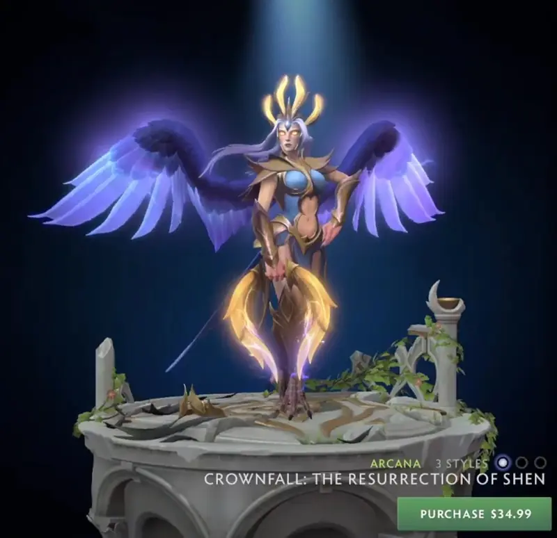 ✧・゚:*✧ Dota 2 Items - Vengeful Spirit The Resurrection of Shen Arcana ✧・゚:*✧ Smooth Savings ✧・゚:*✧
