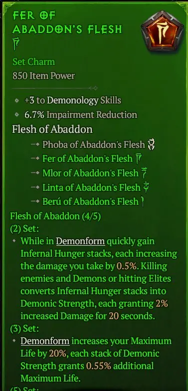 ✧・゚:*✧ Diablo 4 Items: Flesh of Abaddon (Season 15) ✧・゚:*✧ Your wallet MVP ✧・゚:*✧