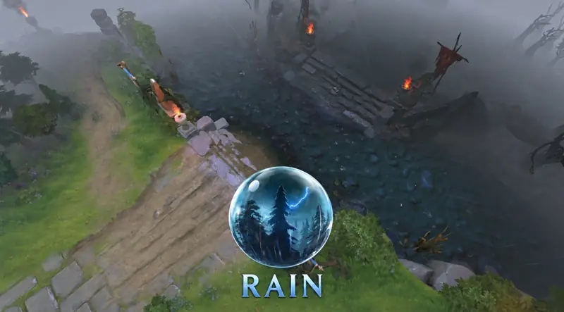 ✧・゚:*✧ Dota 2 Items: Genuine Weather Rain Effect ✧・゚:*✧ Your wallet MVP ✧・゚:*✧
