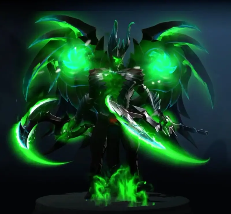 ✧・゚:*✧ Dota 2 Fractal Horns of Inner Abysm (Champion's Green) ✧・゚:*✧ Offer Valid Now ✧・゚:*✧