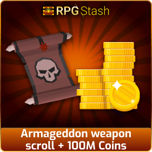 Armageddon weapon scroll + 100M Coins [💯1500+ High TLv Acc Trade⚖️] [OSRS] 🏆121K+Feedback Seller✔️