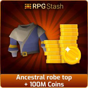 Ancestral robe top + 100M Coins [💯1500+ High TLv Acc Trade⚖️] [OSRS] 🏆121K+Feedback Seller✔️
