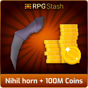 Nihil horn + 100M Coins [💯1500+ High TLv Acc Trade⚖️] [OSRS] 🏆121K+Feedback Seller✔️