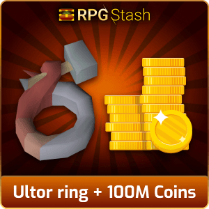 Ultor ring + 100M Coins [💯1500+ High TLv Acc Trade⚖️] [OSRS] 🏆121K+Feedback Seller✔️
