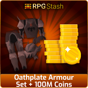 Oathplate Armour Set + 100M Coins [💯1500+ High TLv Acc Trade⚖️] [OSRS] 🏆121K+Feedback Seller✔️