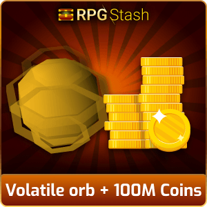 Volatile orb + 100M Coins [💯1500+ High TLv Acc Trade⚖️] [OSRS] 🏆121K+Feedback Seller✔️
