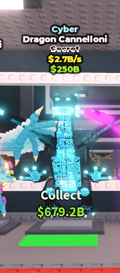 ⭐ Cyber Dragon Cannelloni 2.7B/s - Steal a Brainrot ⭐