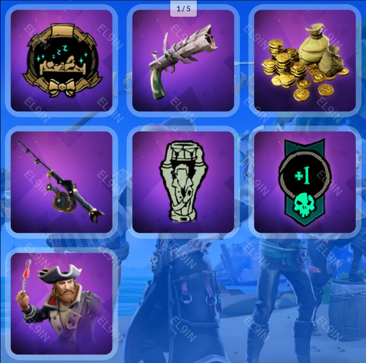 Sea of Thieves ⭐ 7 Items