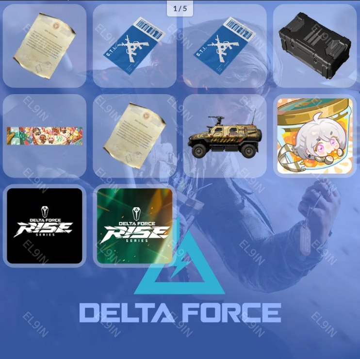 Delta Force 🔸 10 Items