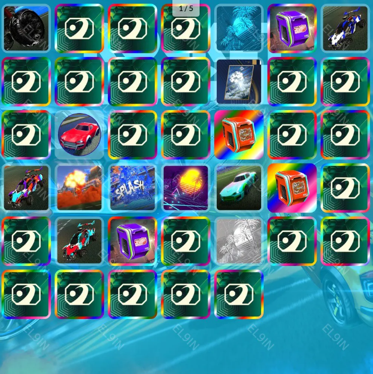 Rocket League ♦️ 40 Items