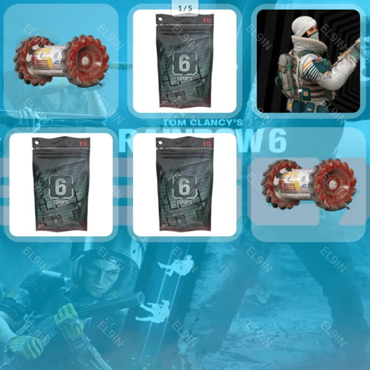 Rainbow Six Siege 🔶 6 Items