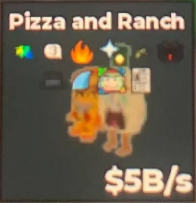 ⭐ Pizza and Ranch 5B/s (9 Traits) - Steal a Brainrot ⭐
