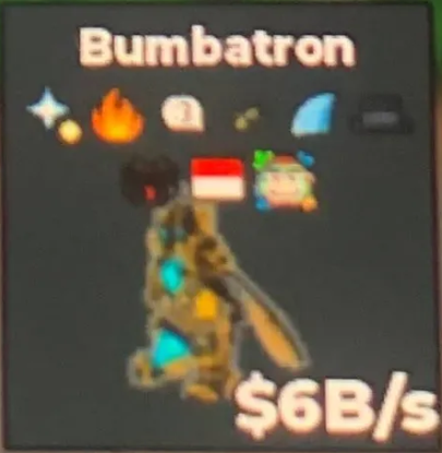 ⭐ Bumbatron 6B/s (9 Traits) - Steal a Brainrot ⭐