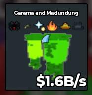 BS12746 Garama and Madundung Radioactive 1.6B/s