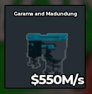 BS12749 Garama and Madundung Cyber 550M/s