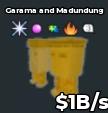 BS12752 Garama and Madundung Gold 1B/s