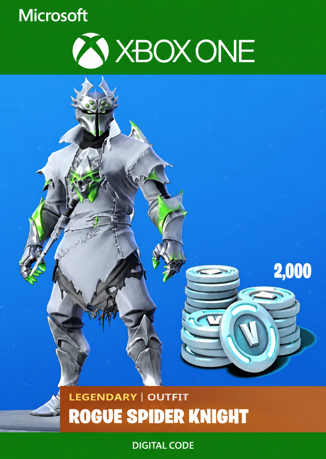 Fortnite - Rogue Spider Knight Bundle + 2000 V-Bucks | GLOBAL CODE | CHEAPEST ON THE MARKET🔥| FAST DELIVERY⚡