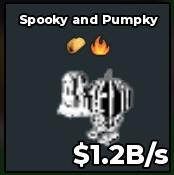 BS12756 Spooky and Pumpky Yin Yang 1.2B/s
