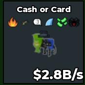 BS12760 Cash or Card 2.8B/s
