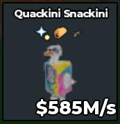 BS12761 Quackini Snackini 585M/s | Cheap And fast Delivery