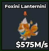 BS12762 Foxini Lanternini Tung Traits Rare 575M/s