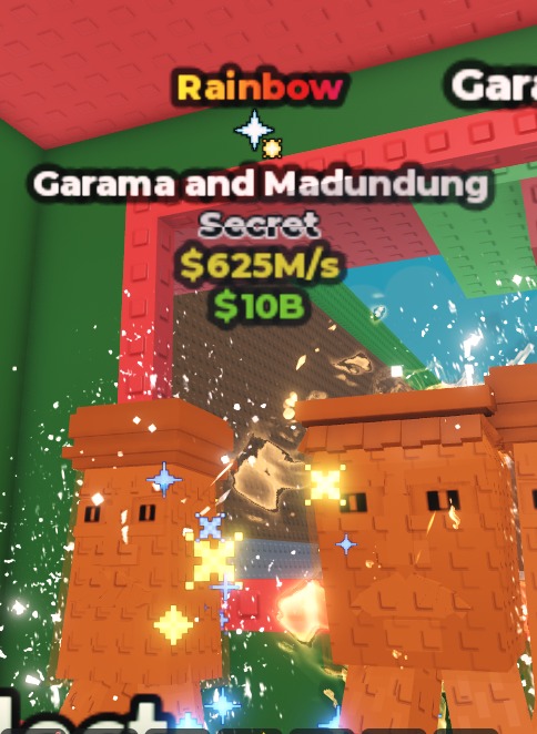 FAST RESPONSE | Rainbow Garama and Madundung $625M/s ( Star fall Trait )| 1000% SAFE 🔒 #4785