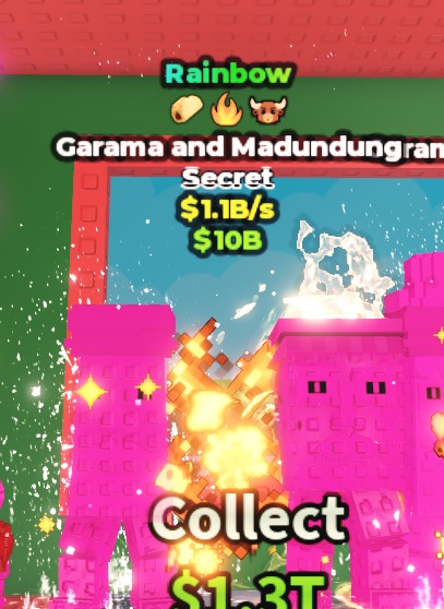 FAST RESPONSE | Rainbow Garama and Madundung $1.1B/s ( 3 Traits ) | 1000% SAFE 🔒 #4789
