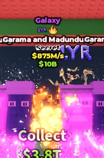 FAST RESPONSE | Galaxy Garama and Madundung $875M/s ( 1 YR & Fire Traits ) | 1000% SAFE 🔒 #4794