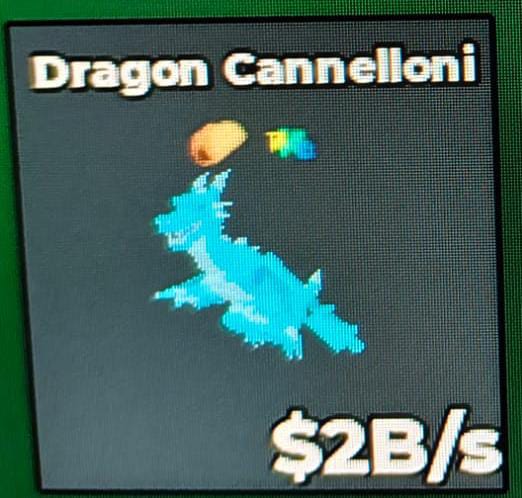 BS12774 Dragon Cannelloni Diamond 2B/s