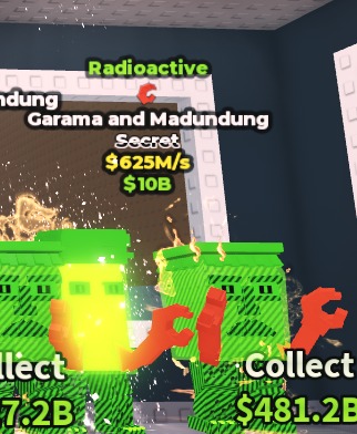 FAST RESPONSE | Radioactive Garama and Madundung $625M/s ( Crab Trait ) | 1000% SAFE 🔒 #4810