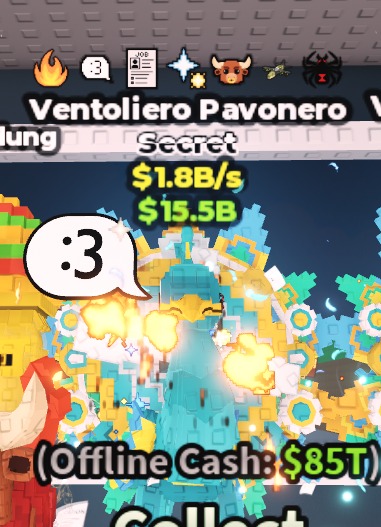 FAST RESPONSE | Ventoliero Pavonero $1.8B/s ( 7 Traits ) | 1000% SAFE 🔒 #4843