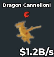 BS12783 Dragon Cannelloni 1.2B/s