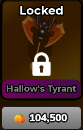 🔥Hallow's Tyrant (Halloween Event Skin) - Murderers VS Sheriffs DUELS | MVSD 🔥