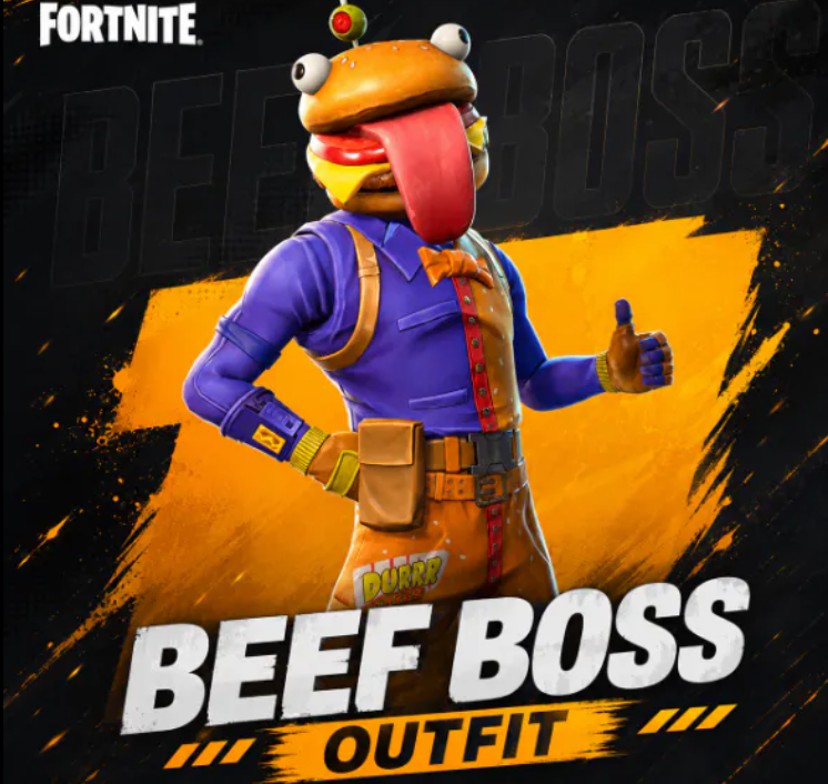 Fortnite - Beef Boss Outfit 🔲 PC/Xbox/PSN ✔️ Global Code