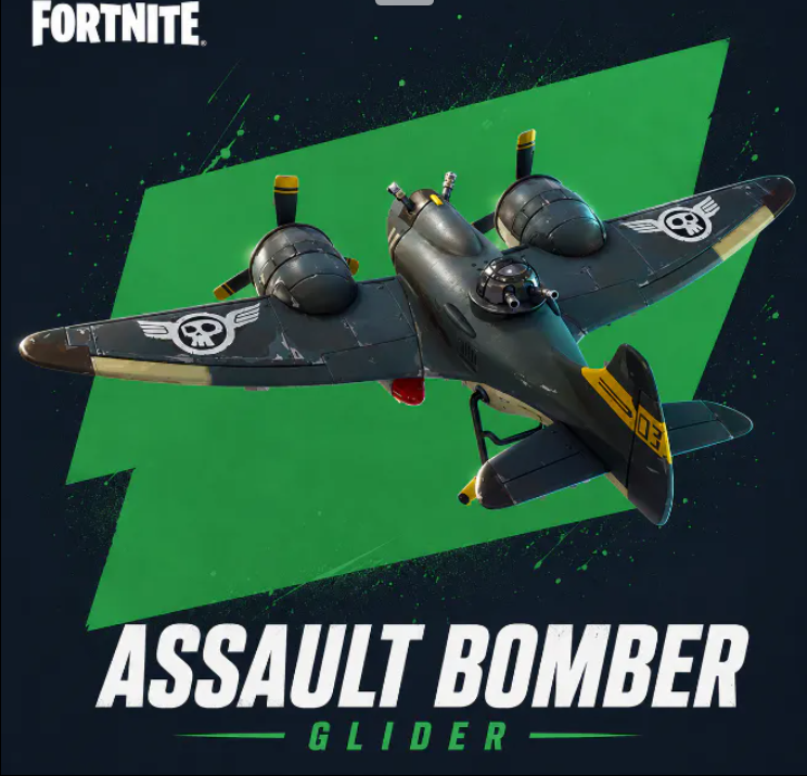 Fortnite - Assault Bomber Glider ๐ฒ PC/Xbox/PSN โ๏ธ Global Code
