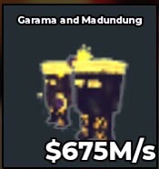 BS12808 Garama and Madundung New Mutation Rare Mutation Cheap Fast Delivery Eclipse 675M/s