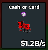 BS12813 Cash or Card Cursed 1.2B/s