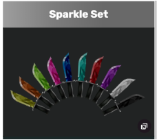 SPARKLE SET (SPARKLE1 - 10) - MURDER MYSTERY 2 - FAST DELIVERY & TRUSTED