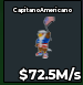 BS12820 Capitano Americano 72.5M/s