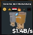 BS12833 Garama and Madundung 1.4B/s