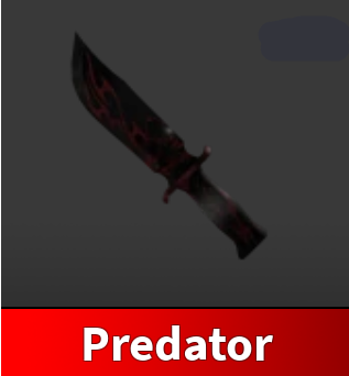 PREDATOR KNIFE - MURDER MYSTERY 2 - FAST DELIVERY & TRUSTED
