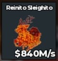 BS12838 Reinito Sleighito Lava 840M/s | CHEAPST PRICE | INSTANT DELIVERY🔥