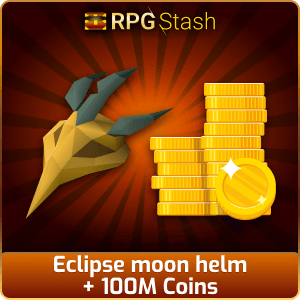 Eclipse moon helm + 100M Coins [💯1500+ High TLv Acc Trade⚖️] [OSRS] 🏆121K+Feedback Seller✔️