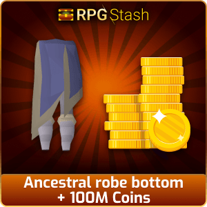 Ancestral robe bottom + 100M Coins [💯1500+ High TLv Acc Trade⚖️] [OSRS] 🏆121K+Feedback Seller✔️