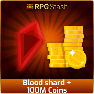 Blood shard + 100M Coins [💯1500+ High TLv Acc Trade⚖️] [OSRS] 🏆121K+Feedback Seller✔️