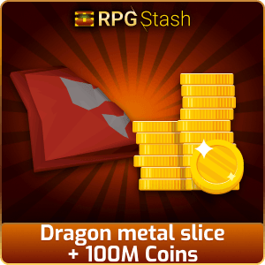 Dragon metal slice + 100M Coins [💯1500+ High TLv Acc Trade⚖️] [OSRS] 🏆121K+Feedback Seller✔️