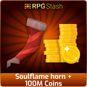 Soulflame horn + 100M Coins [💯1500+ High TLv Acc Trade⚖️] [OSRS] 🏆121K+Feedback Seller✔️