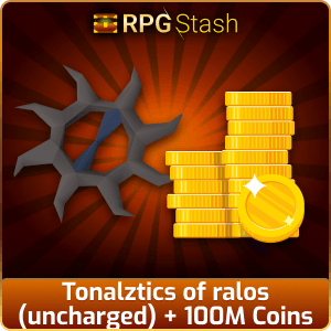 Tonalztics of ralos (uncharged) + 100M Coins [💯1500+ High TLv Acc Trade⚖️] [OSRS] 🏆121K+Feedback Seller✔️